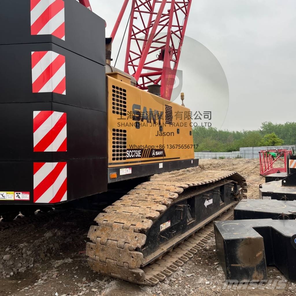 Sany SCC 750 E Kāpurķēžu ceļamkrāni