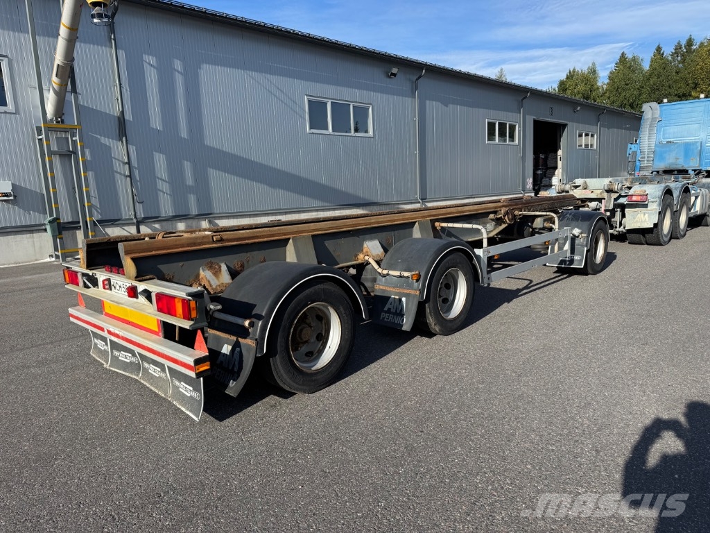 AM VKP-1+2-30 Vaihtolava perävaunu Remorque à bras