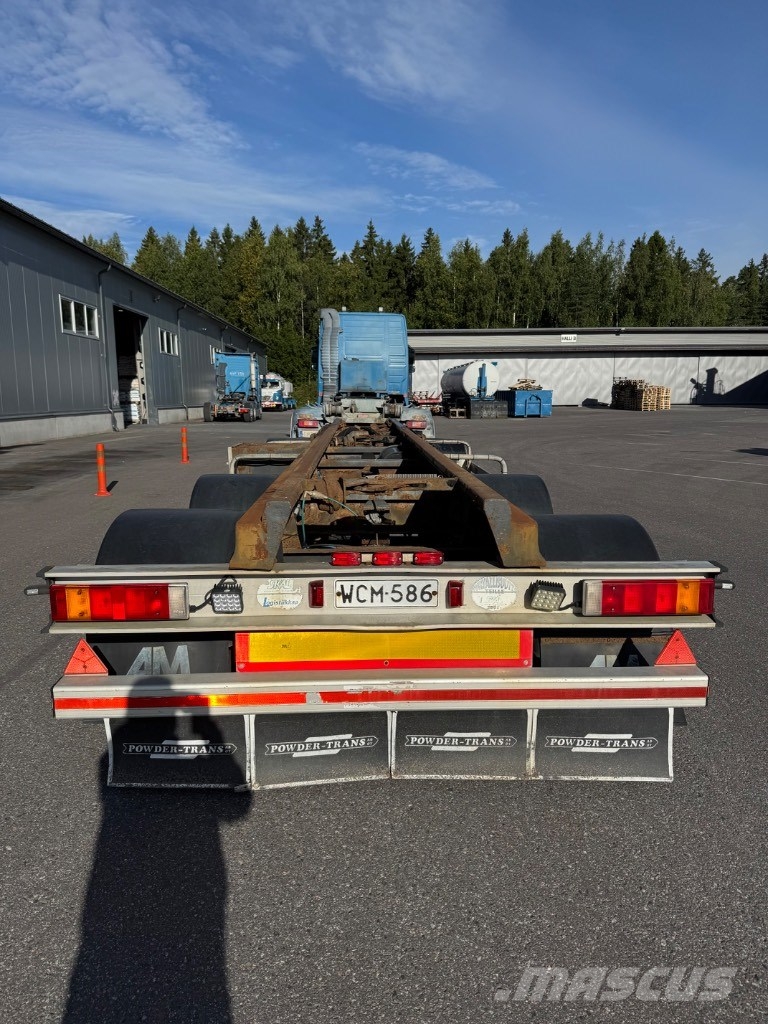 AM VKP-1+2-30 Vaihtolava perävaunu Remorque à bras