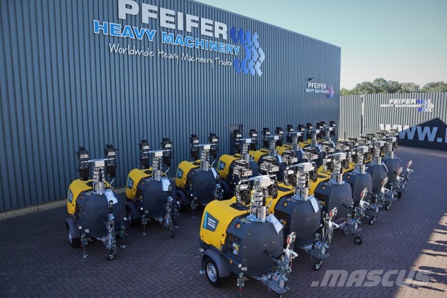 Atlas Copco Hilight H6+ Valid inspection, Max Boom Height 8m, Tour d'éclairage