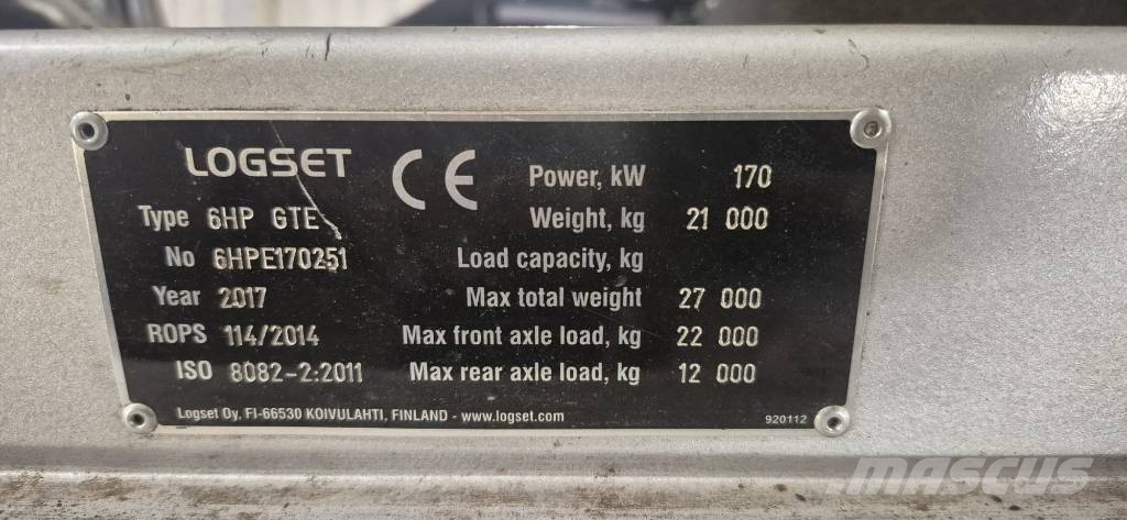 Logset 6HP GTE Harversteri