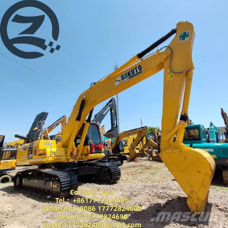 Komatsu PC 220 大型油圧ショベル12t以上(パワーショベル・ユンボ)
