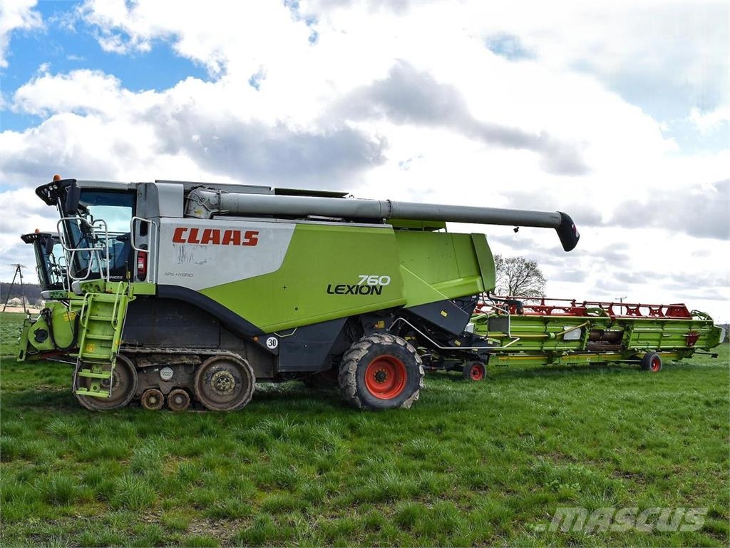 CLAAS Lexion 760 TT Kombajni