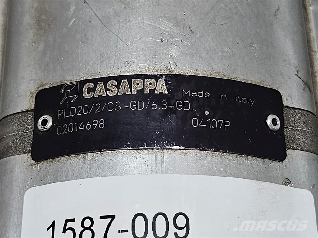 Atlas -Casappa PLD20/2/CS-GD - Gearpump/Zahnradpumpe Hidravlika