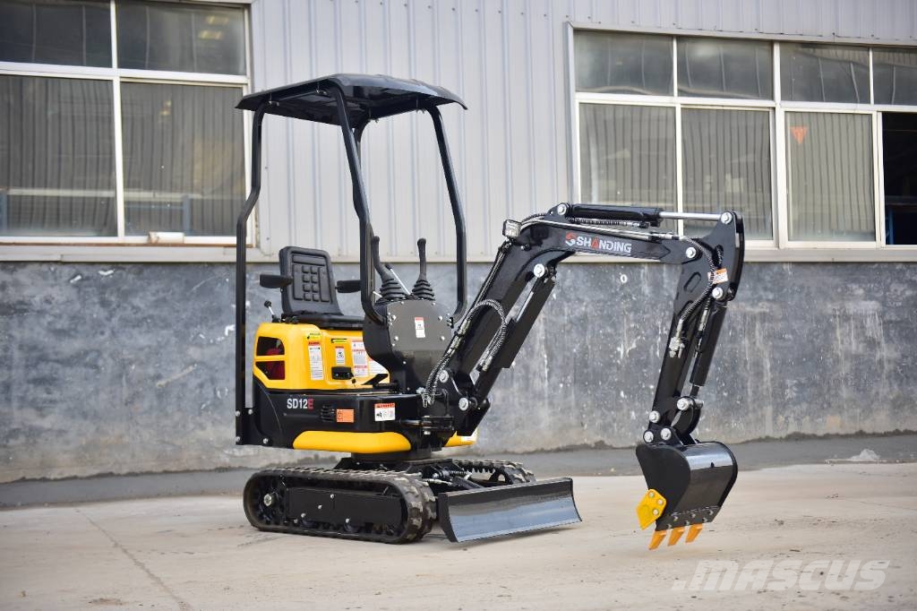 Shanding SD12E MINI  EXCAVATOR حفارات صغيرة أقل من 7 طن (حفارات صغيرة)