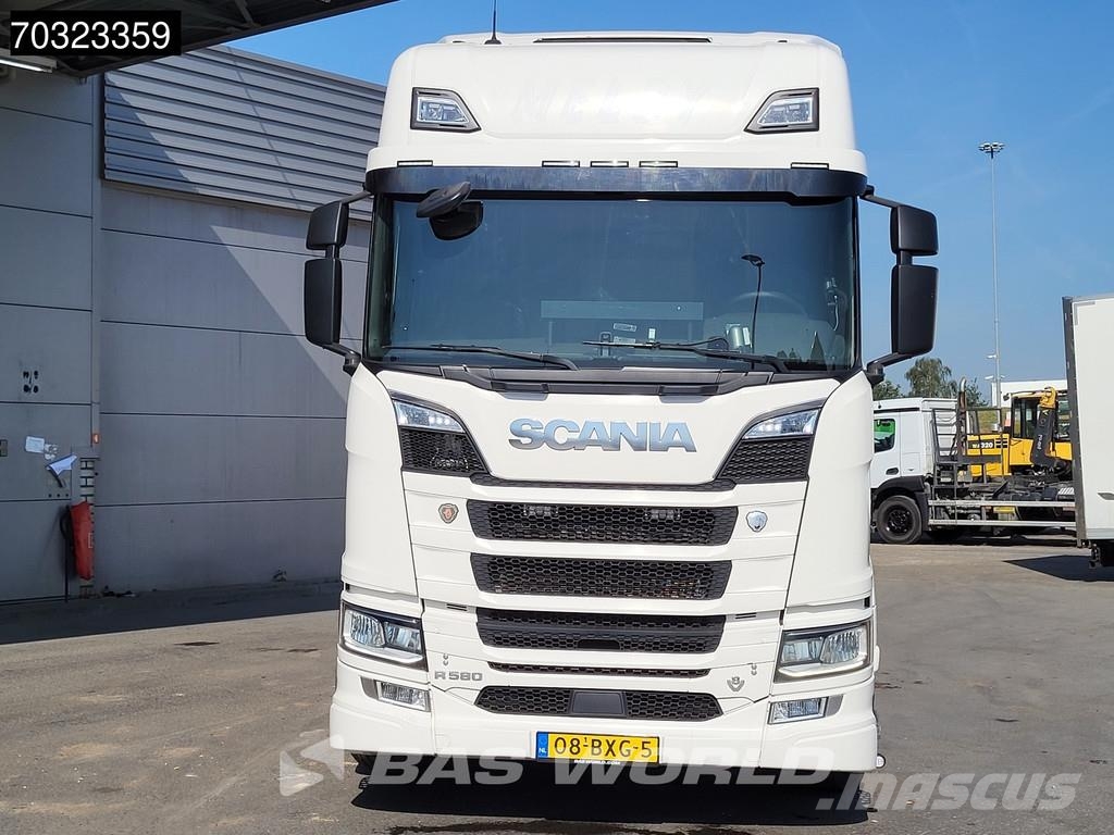 Scania R580 R 6X2 NL-Truck JOAB L20-5750 containersystem شاحنات الرافعات الخطافية