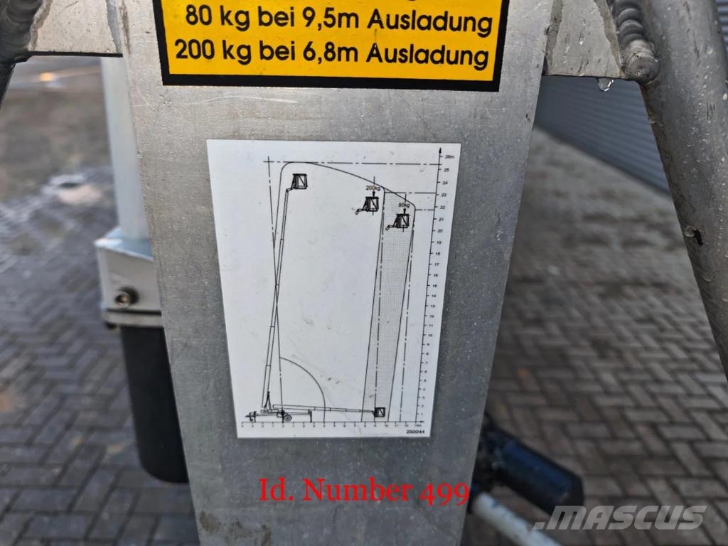 Denka-Lift DK 25 Vlečne dvižne ploščadi