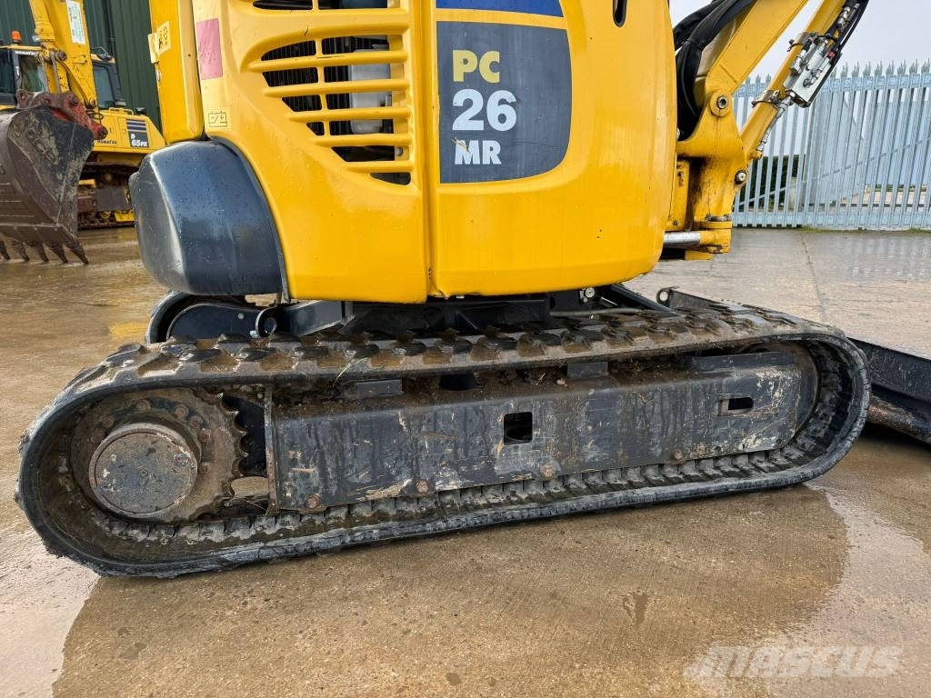 Komatsu PC 26 MR-3 Mini ekskavatörler, 7 tona dek