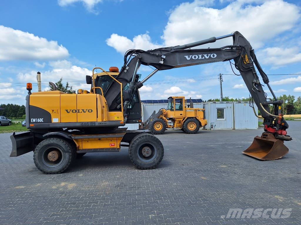 Volvo EW 160 C Lastik tekerli ekskavatörler