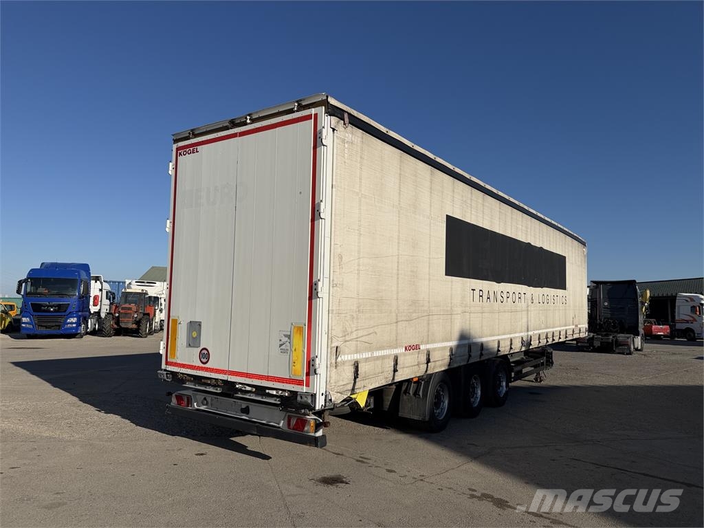 Kögel SN 24 VIN 370 Тентовані напівпричепи