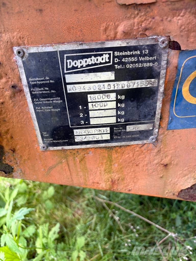 Doppstadt AK 430 Profi Irat megsemmisítők