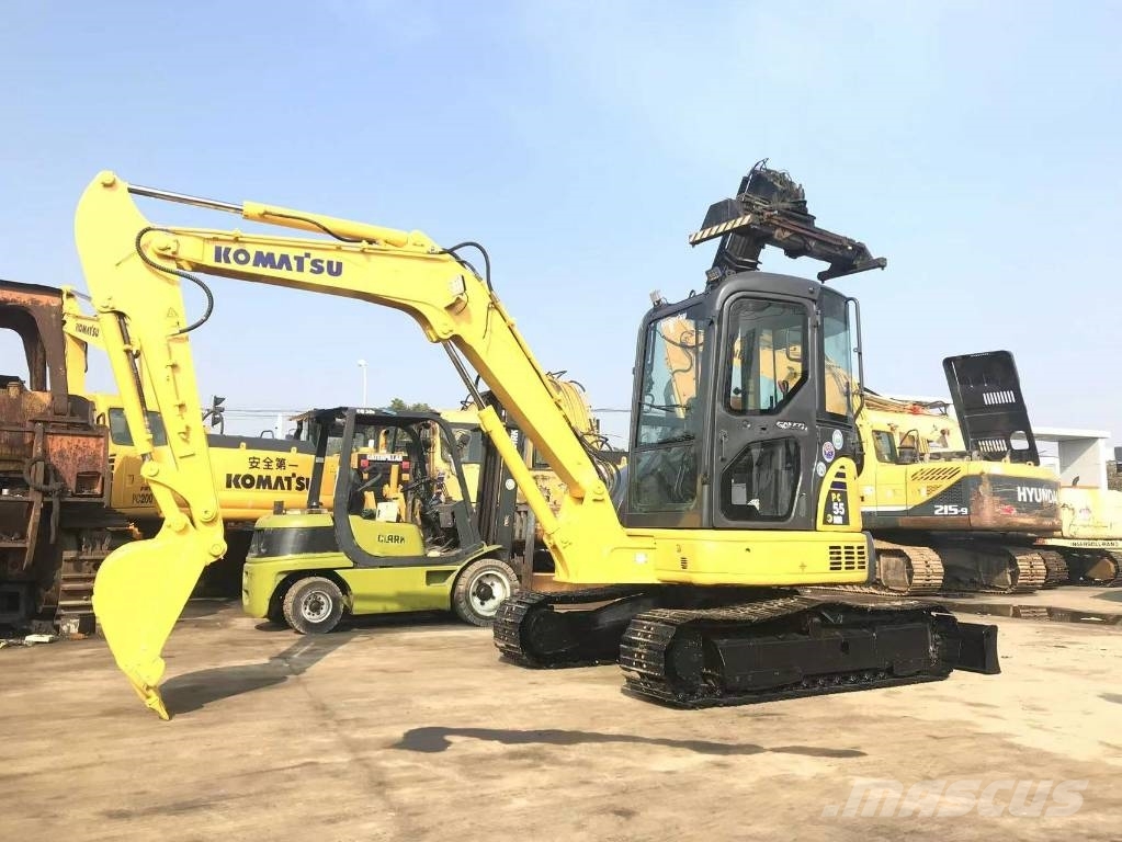 Komatsu PC 55 Excavadoras sobre orugas