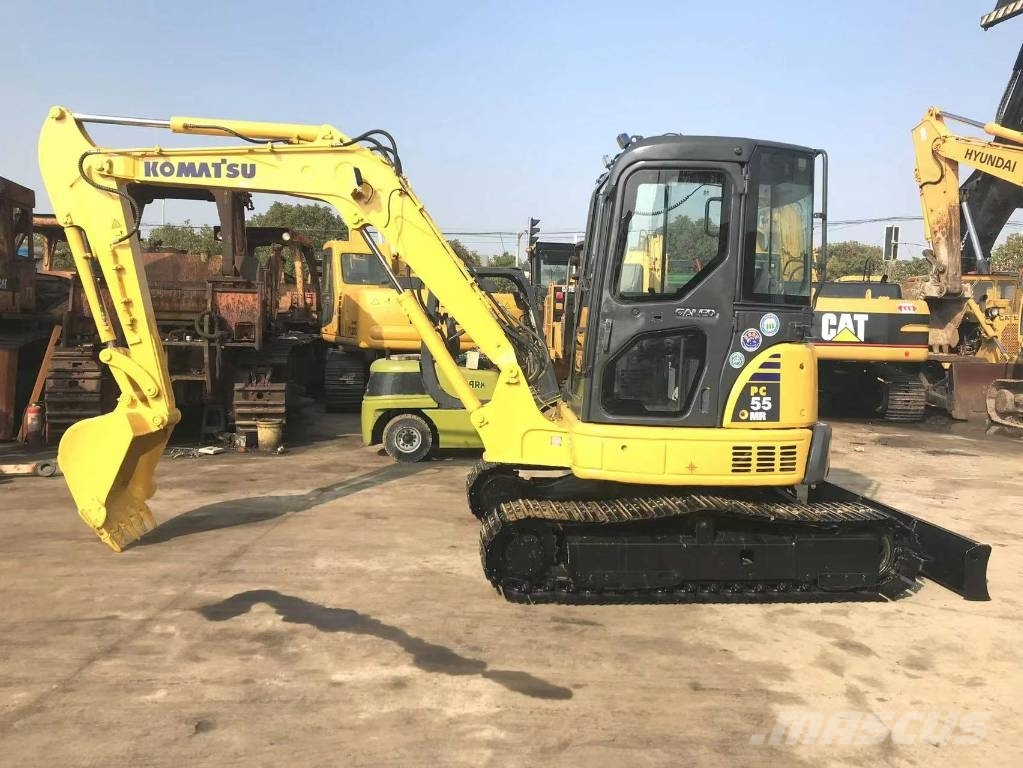 Komatsu PC 55 Excavadoras sobre orugas