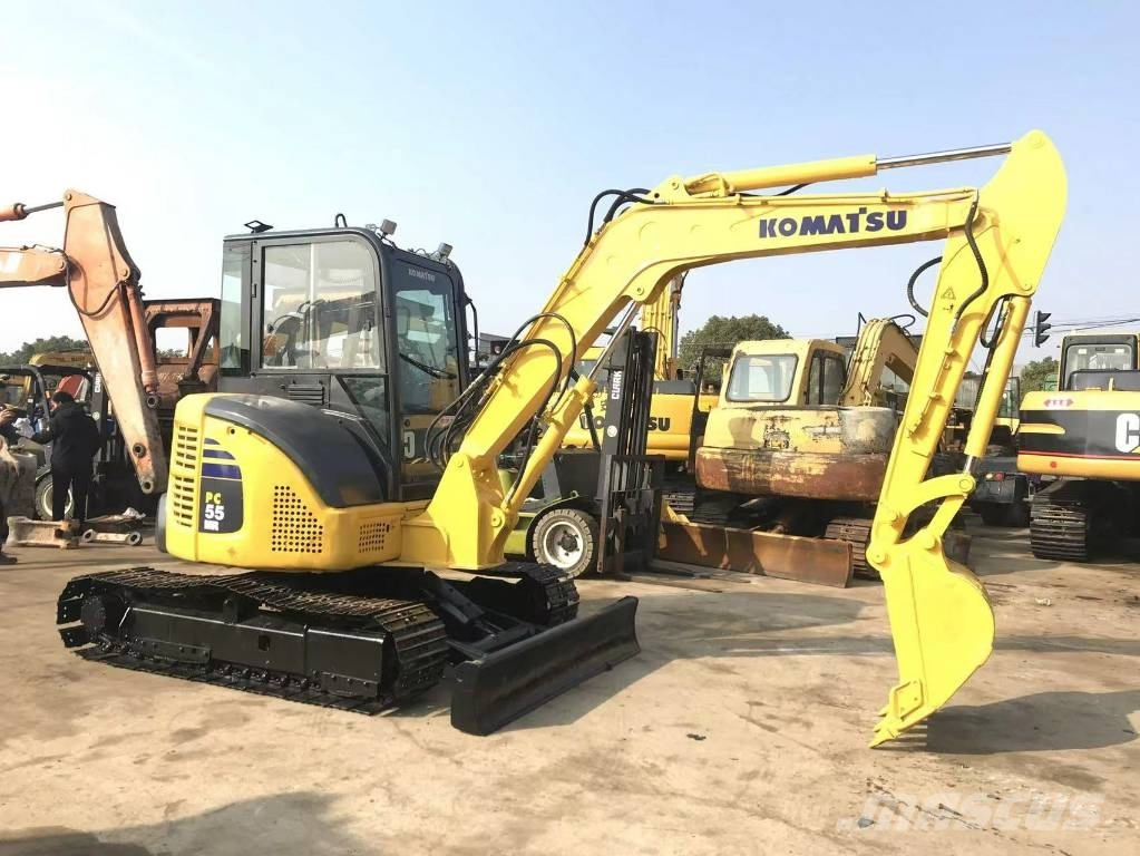 Komatsu PC 55 Excavadoras sobre orugas