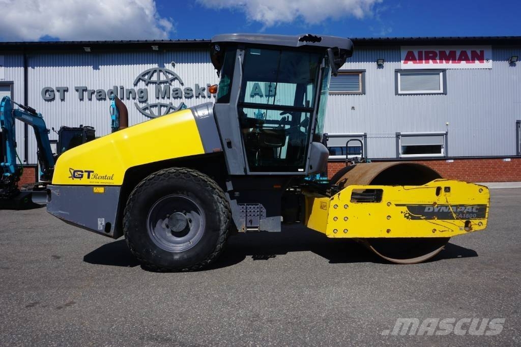 Atlas Copco Dynapac CA 1500 *Uthyres* 滚筒