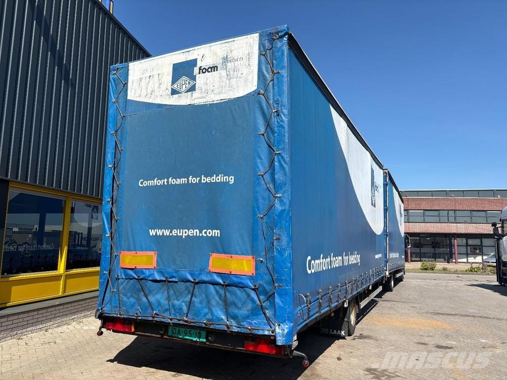 H&W aanhanger Remolques de caja de lona