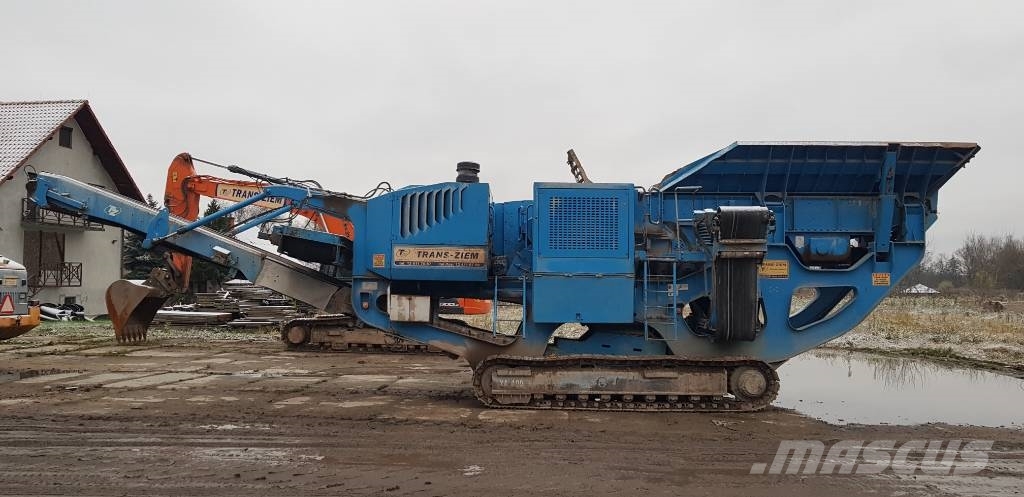 Terex Pegson XA 400 Knusere - anlæg