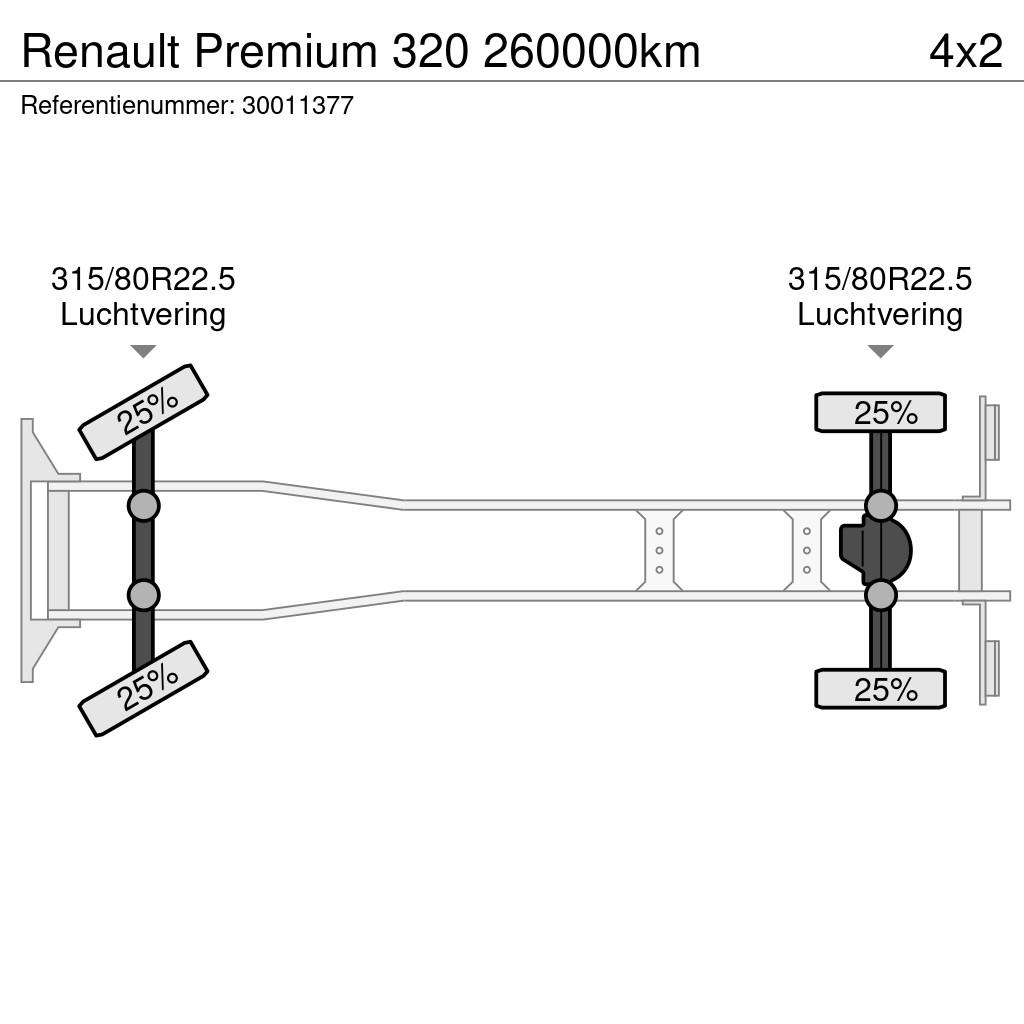 Renault Premium 320 260000km Camiones bañeras basculantes o volquetes