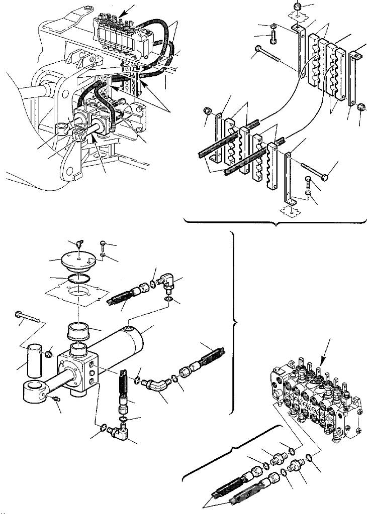 Komatsu - Rcaord circuit hidraulic - 500380503 Υδραυλικά