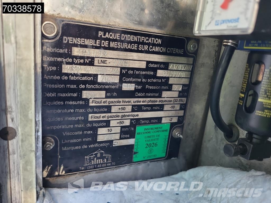 Scania P310 P 6X2 TRAILOR 18835Liter Fuel tank 5 compartm Грузовики-цистерны