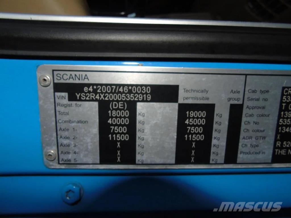 Scania R 520 + RETARDER + V8 + euro 6 + NICE TUCK Cavalos mecânicos