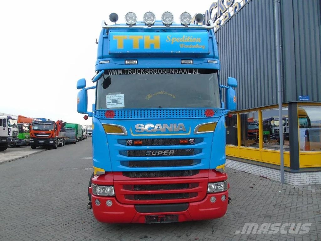 Scania R 520 + RETARDER + V8 + euro 6 + NICE TUCK Cavalos mecânicos