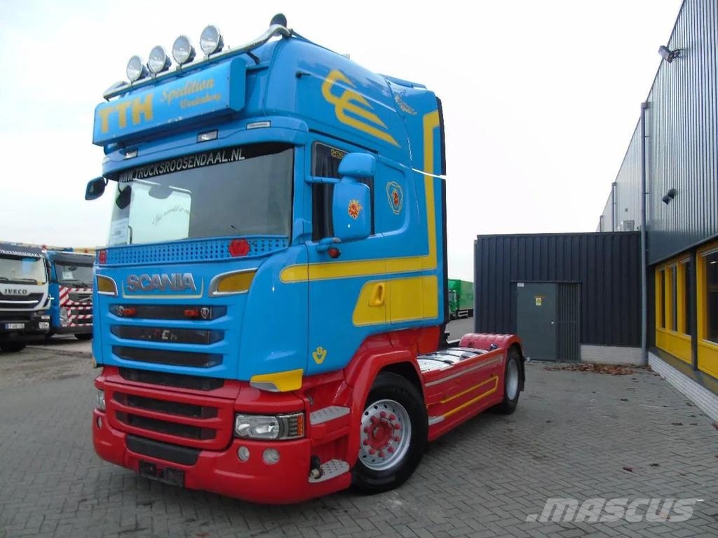 Scania R 520 + RETARDER + V8 + euro 6 + NICE TUCK Cavalos mecânicos