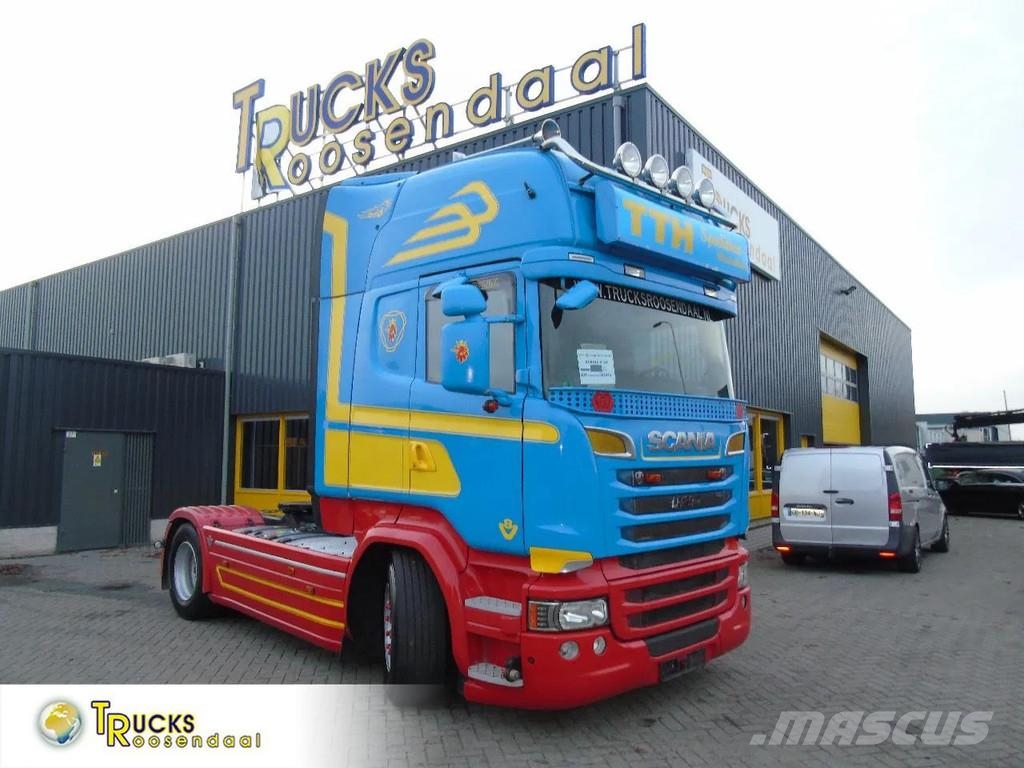 Scania R 520 + RETARDER + V8 + euro 6 + NICE TUCK Cavalos mecânicos