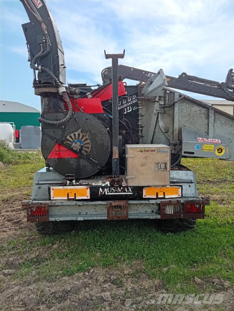 Mus-Max WT 10XLS Koksnes šķeldotāji