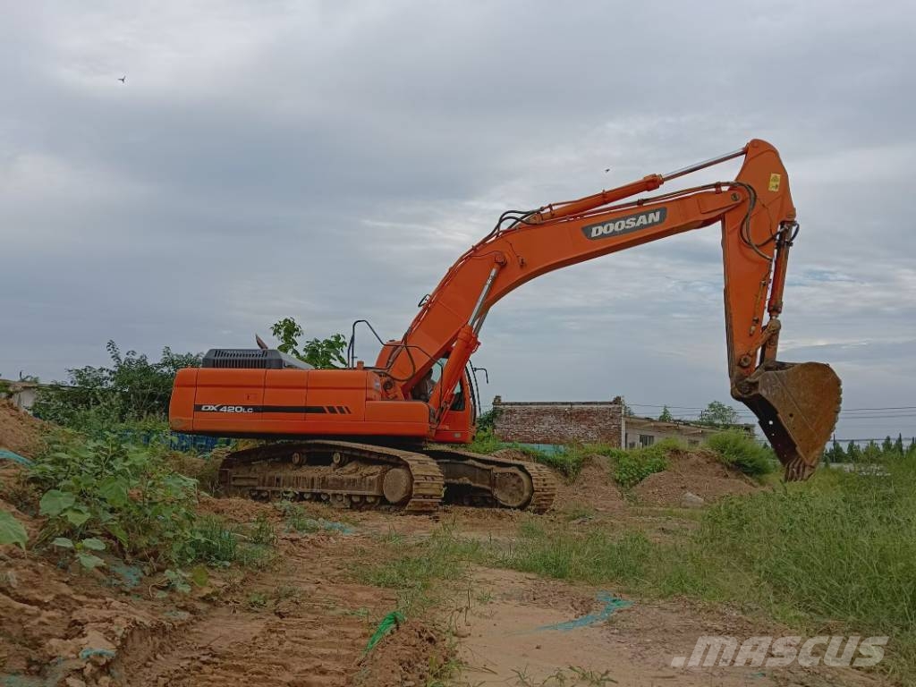Doosan DX 420 LC Gravemaskiner på larvebånd