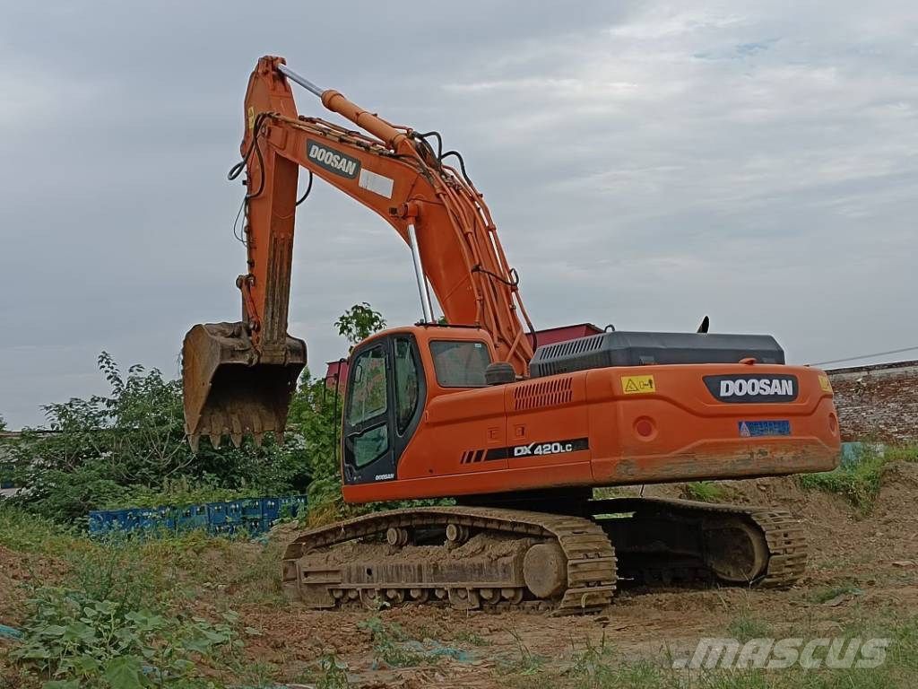 Doosan DX 420 LC Gravemaskiner på larvebånd