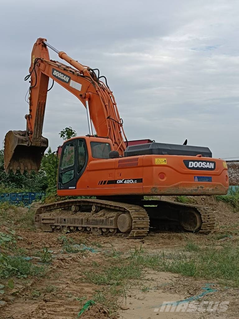 Doosan DX 420 LC Gravemaskiner på larvebånd