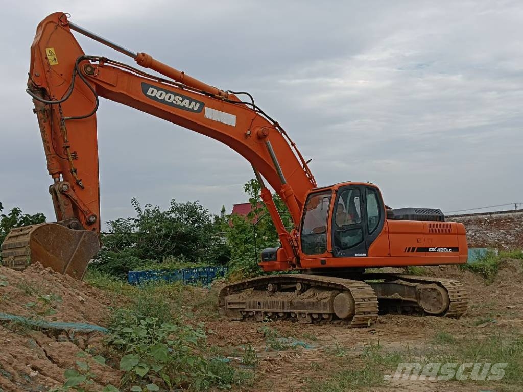 Doosan DX 420 LC Gravemaskiner på larvebånd