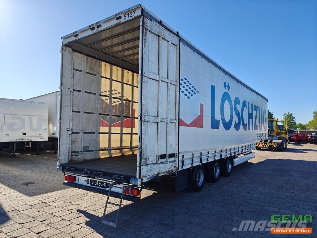 Krone SD Curtain-sided Semi-Low Loader - Pop-up Roof - 3 Semi remorque surbaissée