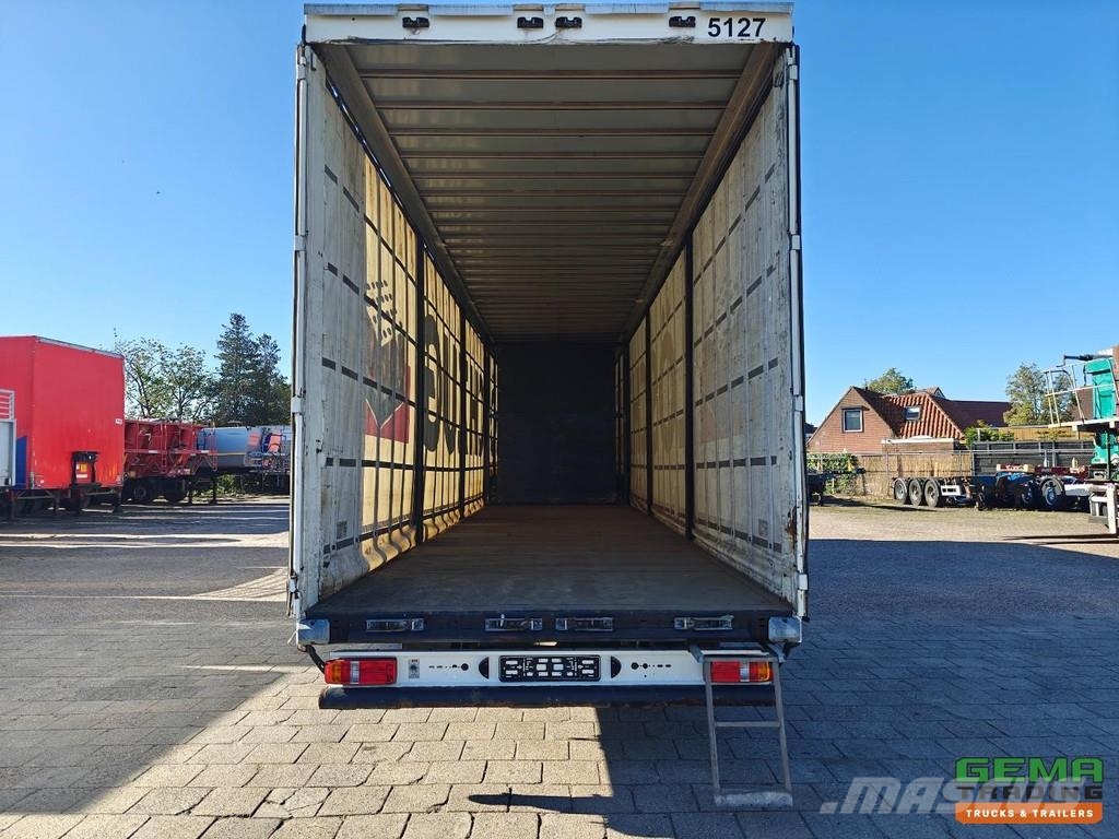 Krone SD Curtain-sided Semi-Low Loader - Pop-up Roof - 3 Zemie treileri