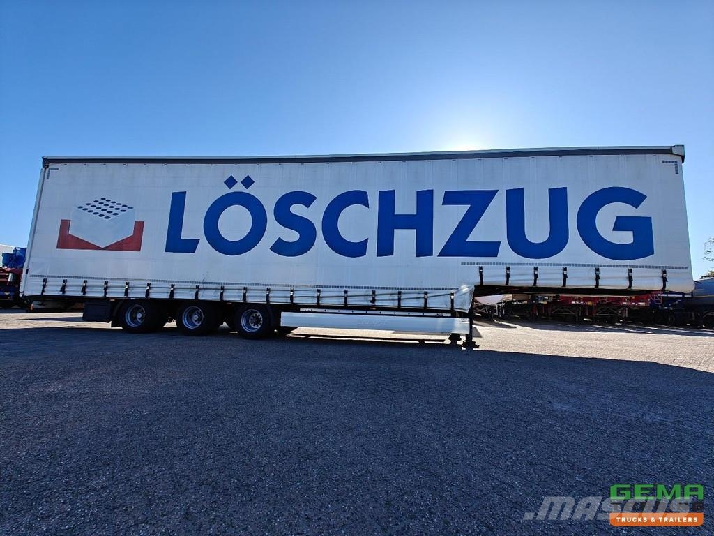 Krone SD Curtain-sided Semi-Low Loader - Pop-up Roof - 3 Zemie treileri
