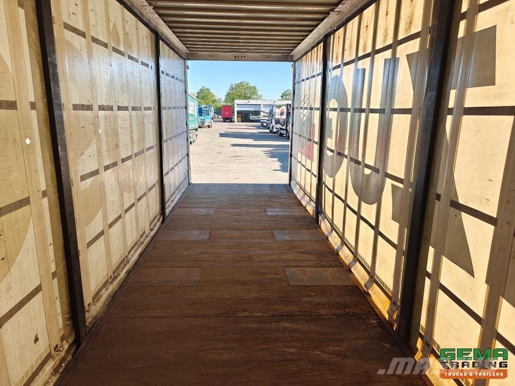 Krone SD Curtain-sided Semi-Low Loader - Pop-up Roof - 3 Semi remorque surbaissée