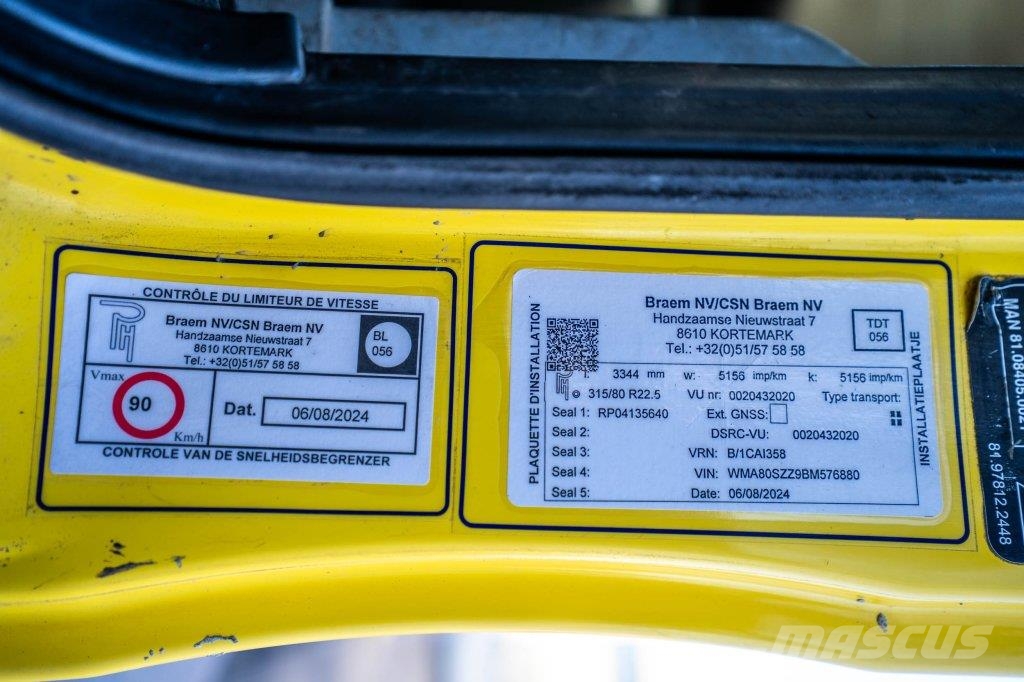 MAN TGS 18.440 BLS 4x4 (+cardan)+STETTER 10M3 Domíchávače betonu