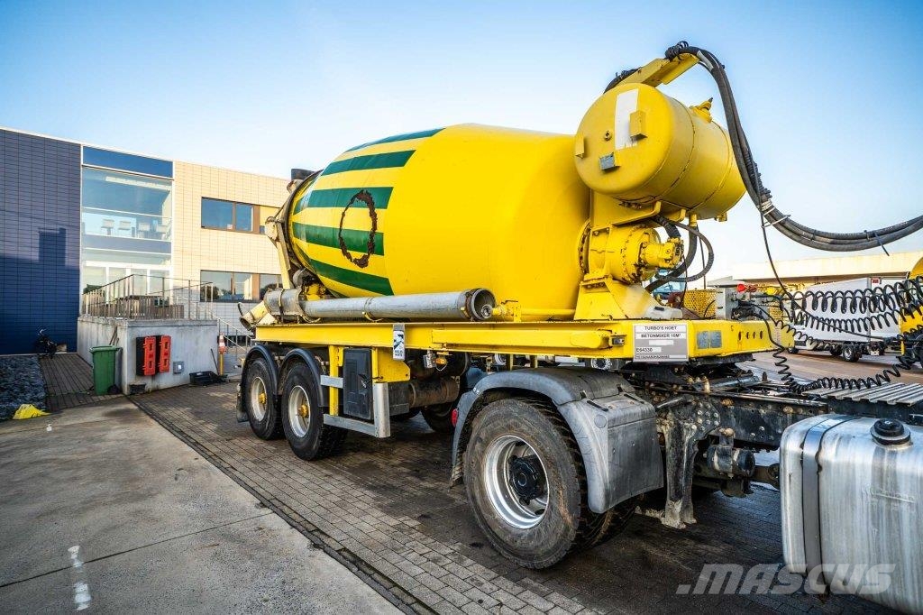 MAN TGS 18.440 BLS 4x4 (+cardan)+STETTER 10M3 Domíchávače betonu