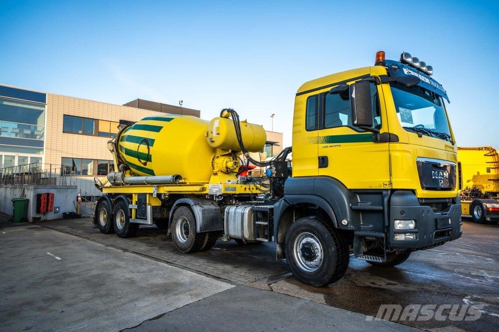MAN TGS 18.440 BLS 4x4 (+cardan)+STETTER 10M3 Domíchávače betonu
