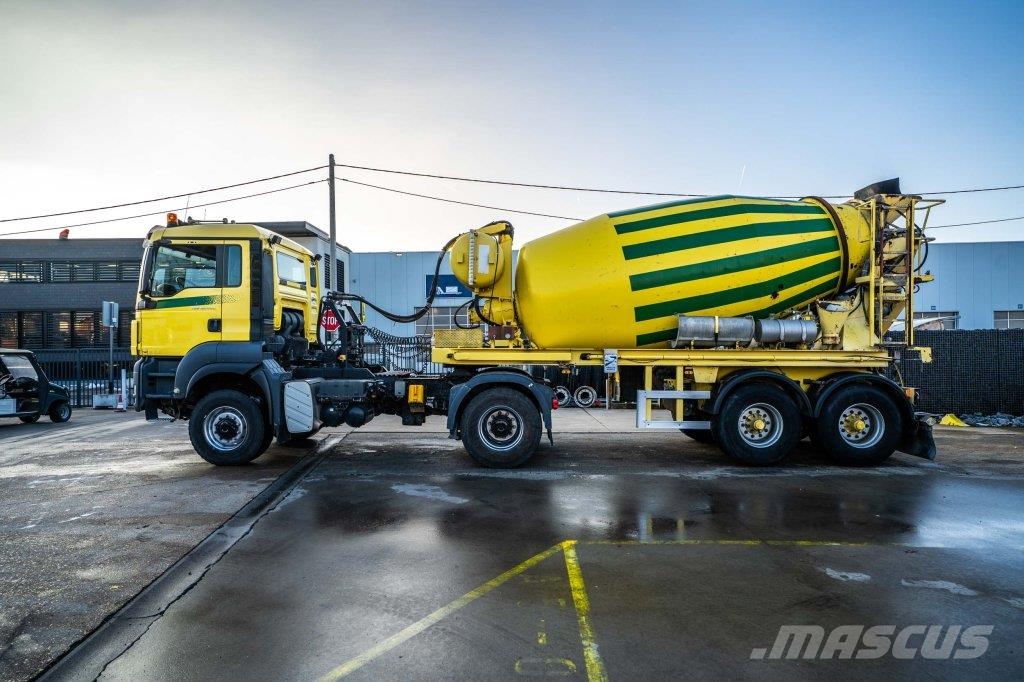 MAN TGS 18.440 BLS 4x4 (+cardan)+STETTER 10M3 Domíchávače betonu