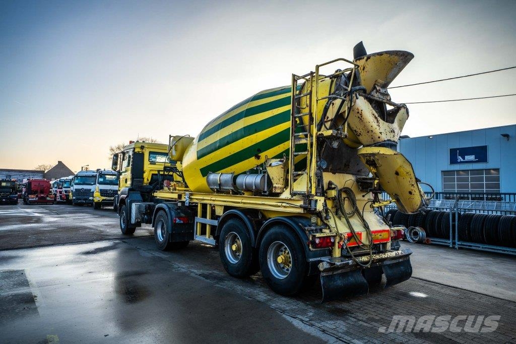 MAN TGS 18.440 BLS 4x4 (+cardan)+STETTER 10M3 Domíchávače betonu