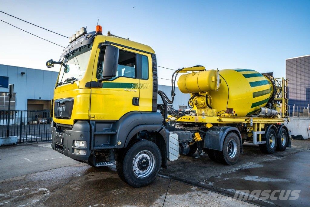 MAN TGS 18.440 BLS 4x4 (+cardan)+STETTER 10M3 Domíchávače betonu