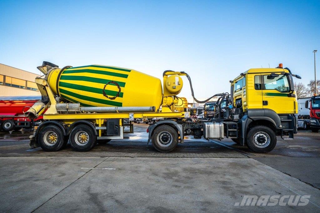 MAN TGS 18.440 BLS 4x4 (+cardan)+STETTER 10M3 Domíchávače betonu