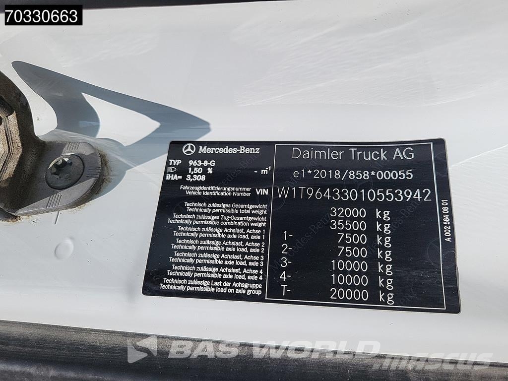 Mercedes-Benz Arocs 3240 8X4 9m3 Schwing Stetter mixer Steel sus Betongbiler
