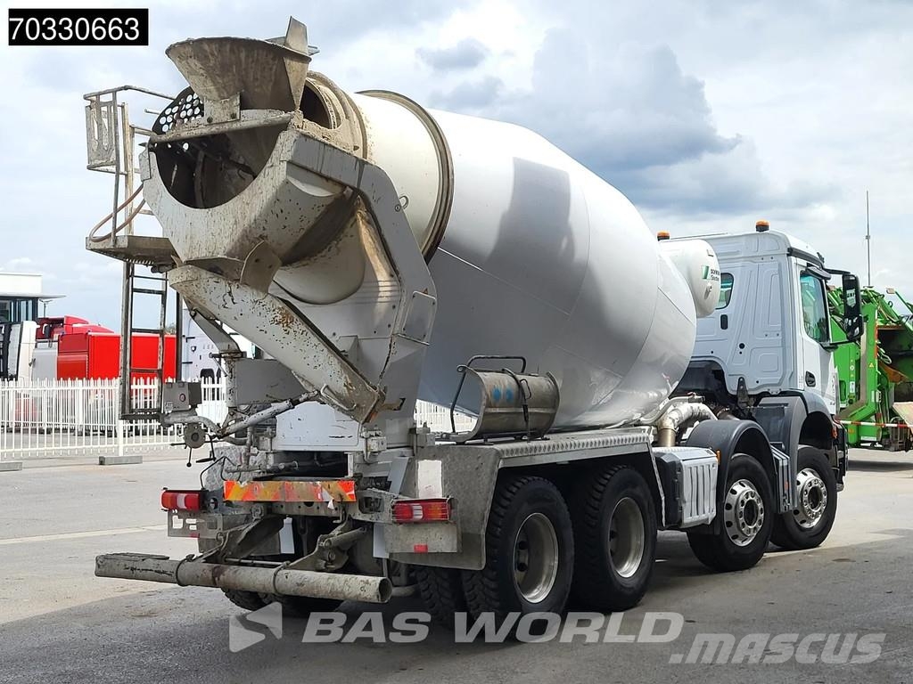 Mercedes-Benz Arocs 3240 8X4 9m3 Schwing Stetter mixer Steel sus Betongbiler