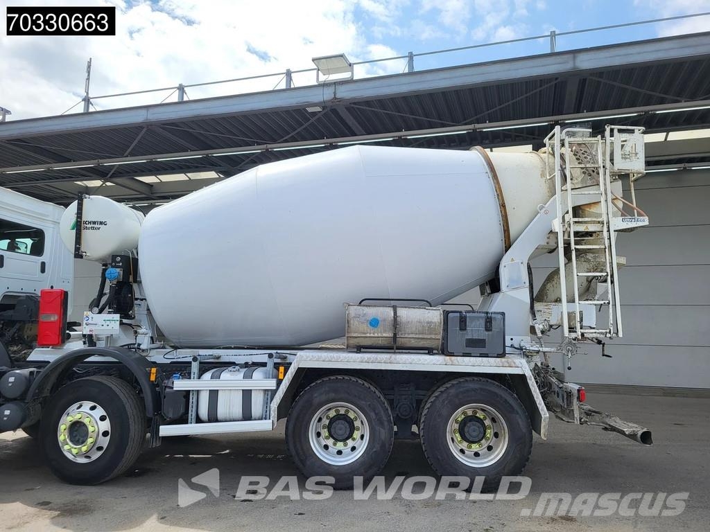 Mercedes-Benz Arocs 3240 8X4 9m3 Schwing Stetter mixer Steel sus Betongbiler