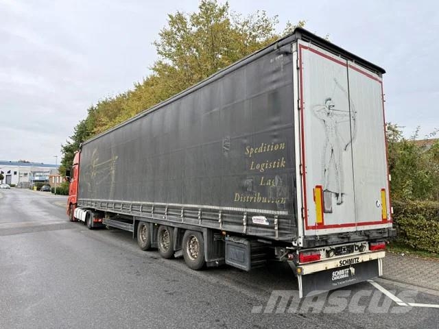 Schmitz Cargobull Mega / Edscha / Hubdach Curtainsider semi-trailers
