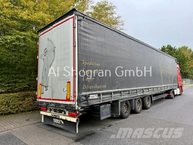 Schmitz Cargobull Mega / Edscha / Hubdach カーテンサイダー