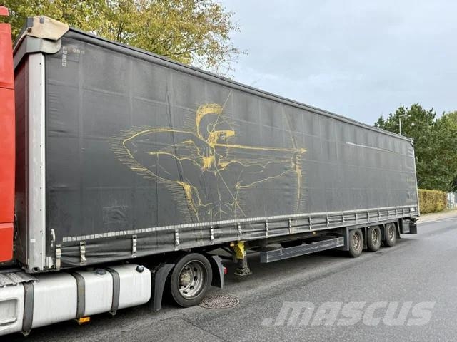 Schmitz Cargobull Mega / Edscha / Hubdach Curtainsider semi-trailers